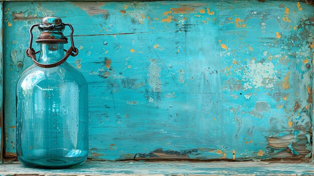 Bottiglia d'acqua trasparente pura e pratica che incarna idratazione e sostenibilità