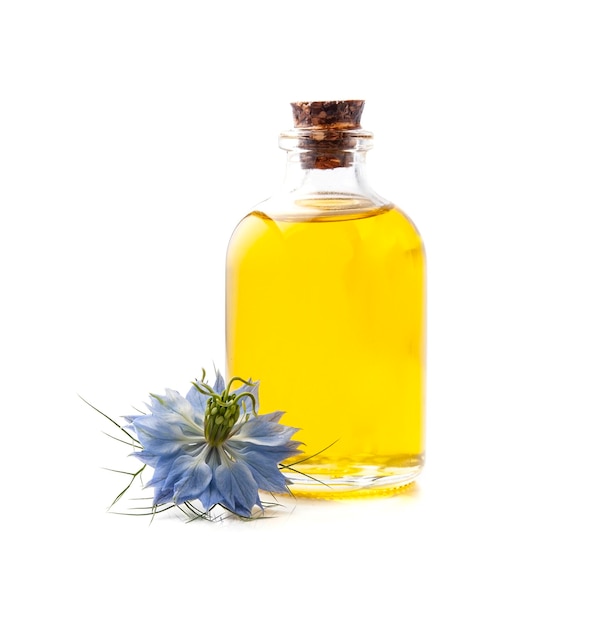 Bottiglia di olio nigella sativa