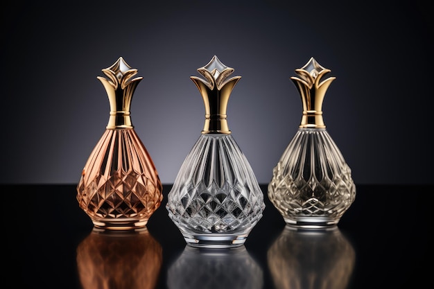 Bottiglia di profumo di lusso Profumeria di design del prodotto