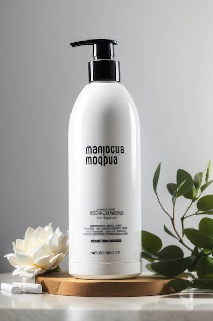 bottiglie di shampoo modello