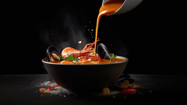 Bouillabaisse una tradizionale zuppa di pesce