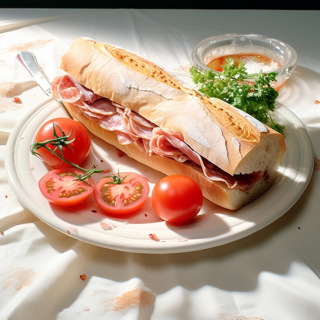 Boulangerie Illusion Un capolavoro di baguette dall'aspetto realistico