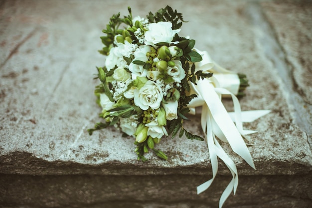 Bouquet da sposa bianco