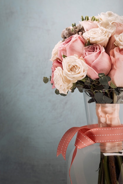 Bouquet da sposa. foto vintage tonica