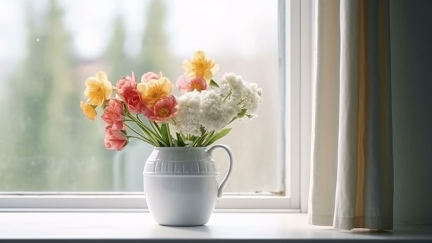 bouquet di fiori in vaso vaso con fiori fiori in vaso