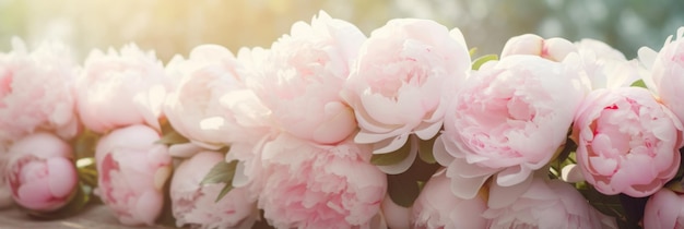 Bouquet di nozze di peonie rosa