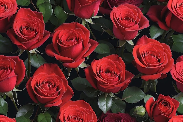 Bouquet di rose rosse isolate
