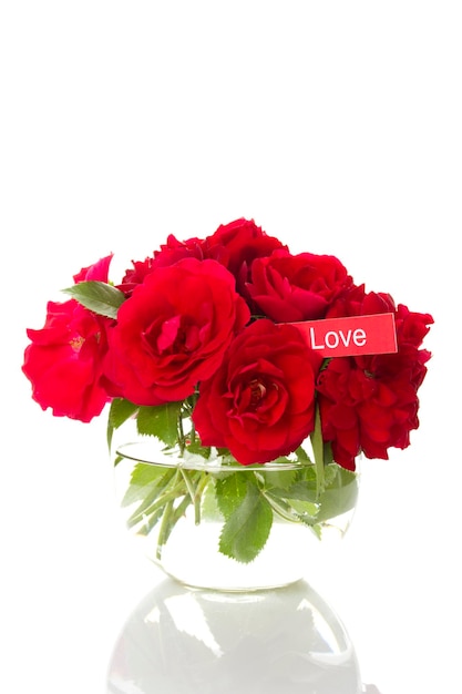 Bouquet di rose rosse