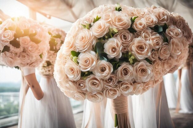 bouquet di sposa per un matrimonio