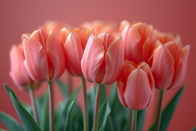 Bouquet di tulipani rosa