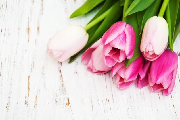 Bouquet di tulipani rosa