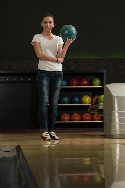 Bowling delle giovani donne