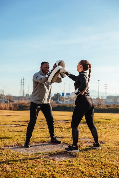 Boxe personal trainer