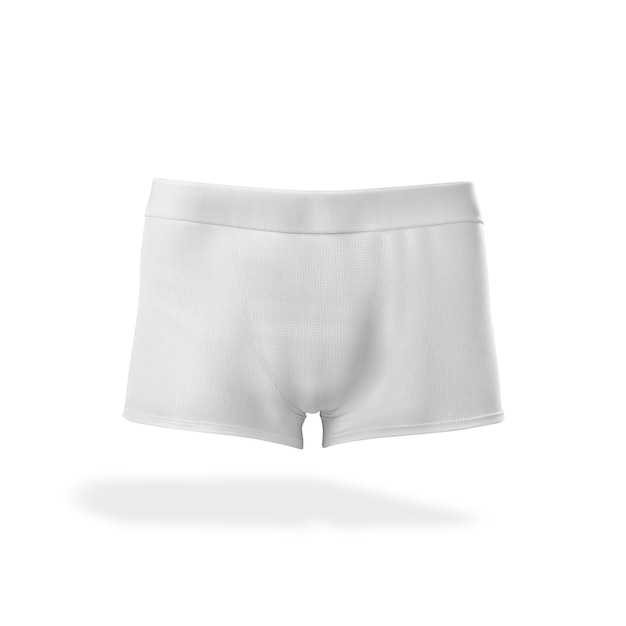 Boxer bianchi da uomo con cintura elastica