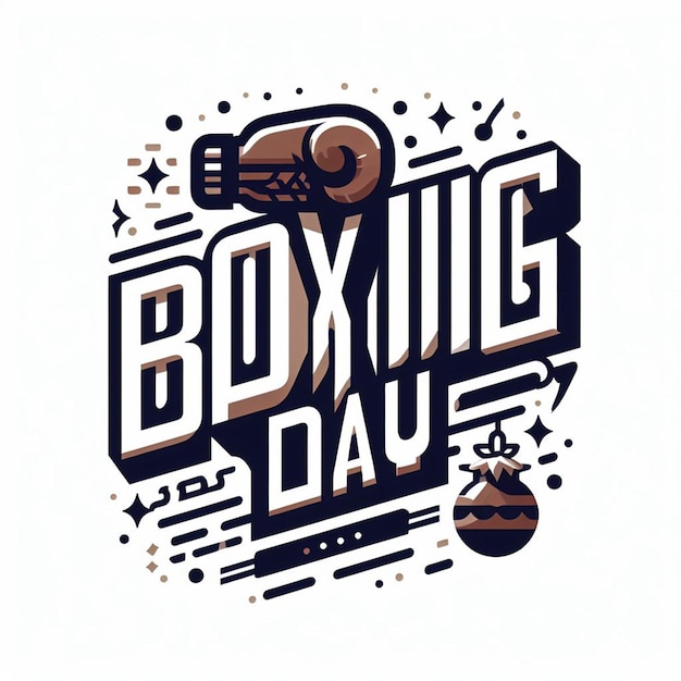 Boxing day PosterFlyerBanner e foto gratuite su sfondo bianco