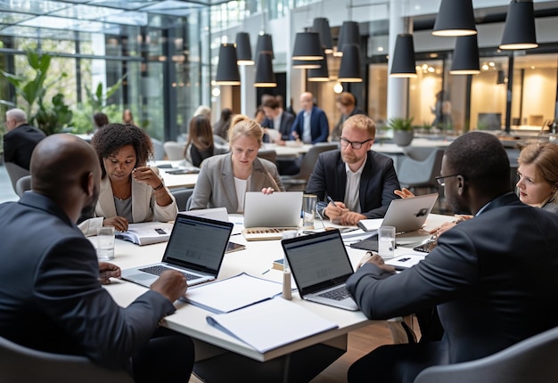 Brainstorming collaborativo per un futuro luminoso