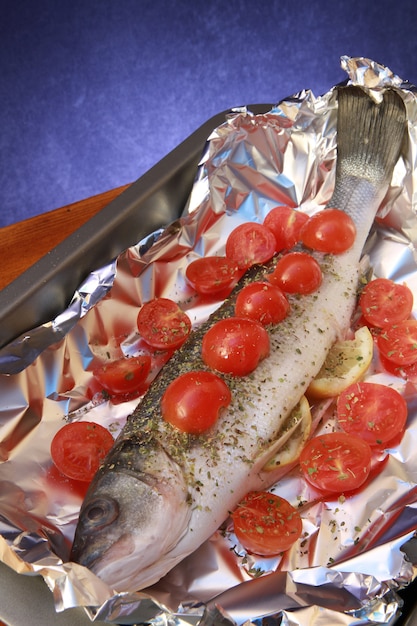 branzino pronto da cucinare