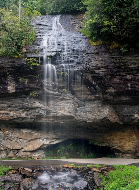 Bridal Veil cade vicino a Highlands NC