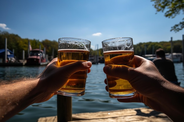 Brindiamo con la birra al lago Generative AI