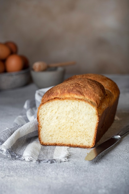 Brioche giapponese pane fatto in casa al latte