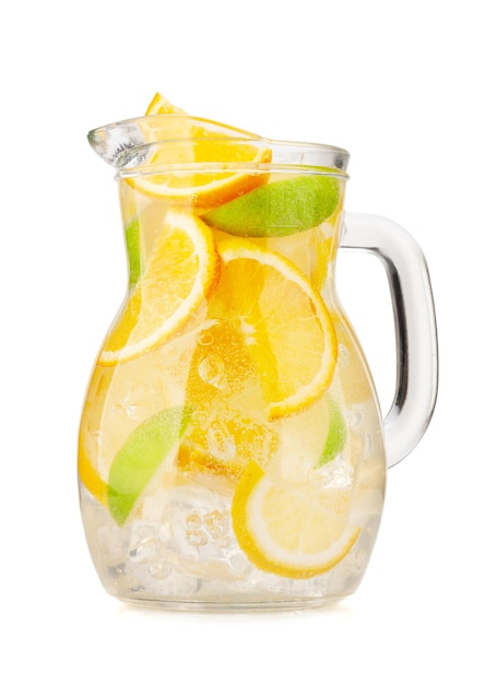 Brocca in vetro per limonata fresca