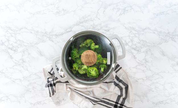 Broccoli al vapore