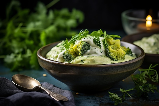 Broccoli Cheddar Comfort Bowl