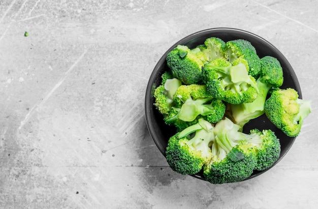 Broccoli in una ciotola