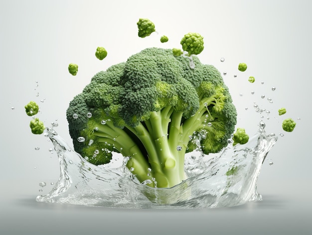 broccoli isolati sullo sfondo