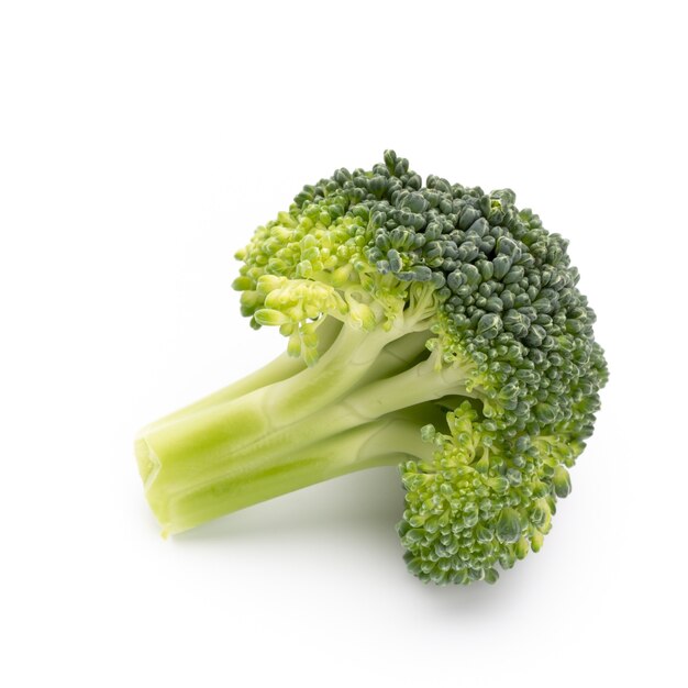 Broccoli isolati.