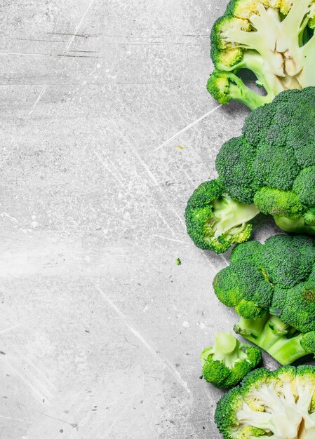 Broccoli succosi maturi