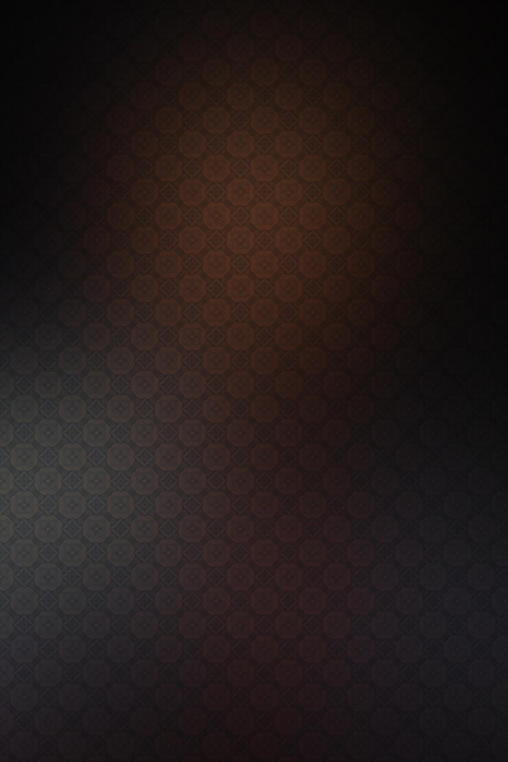Brown abstract background with a pattern in the center and a black background