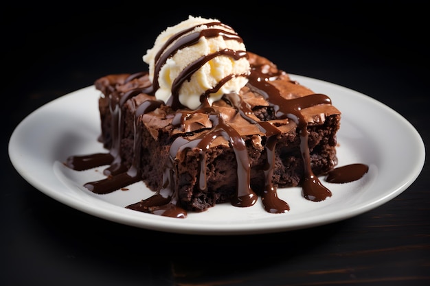 Brownie al triplo cioccolato