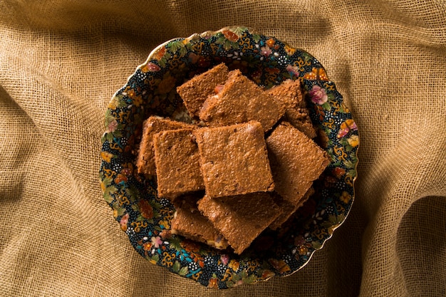 brownies di castagne al cioccolato