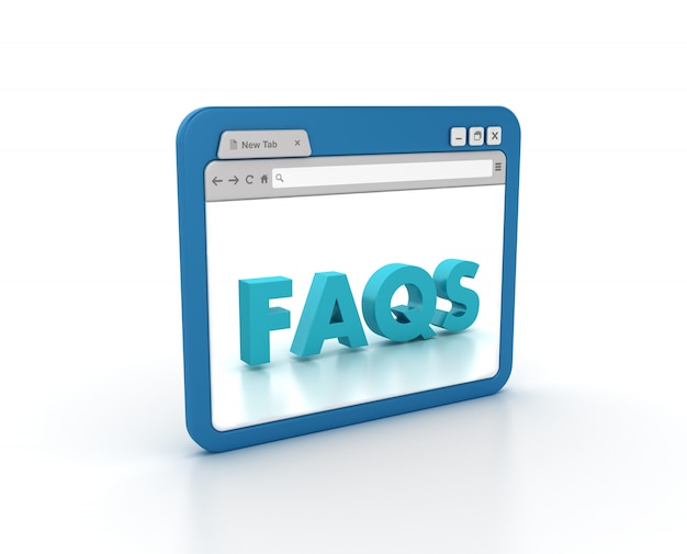Browser Internet con FAQS Word