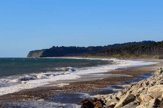 Bruce Bay Beach costa occidentale Southland Nuova Zelanda