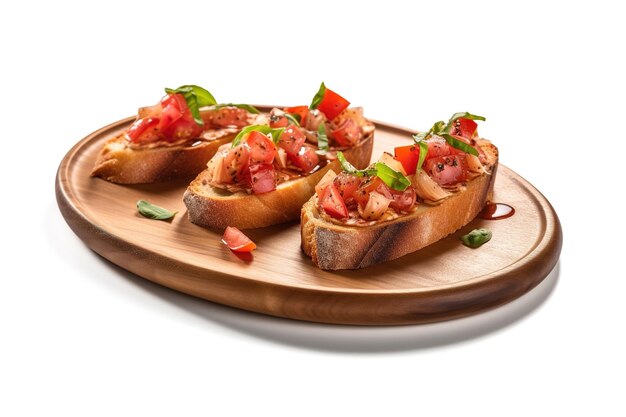 Bruschetta vegana gustosa