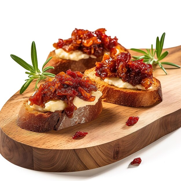 Bruschetta vegana gustosa