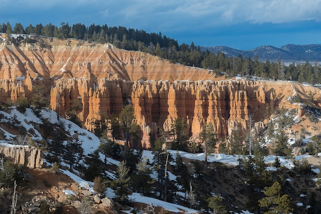 Bryce canyon durante il tramonto