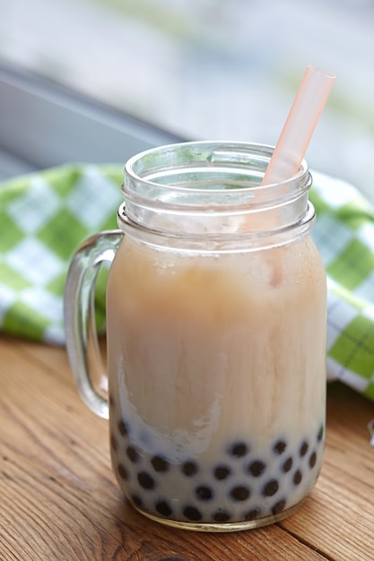 Bubble boba tea