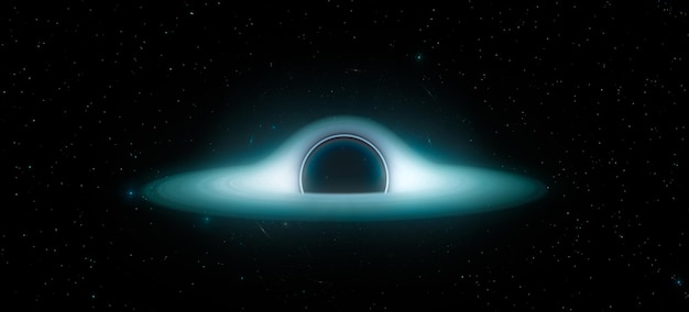 Buco nero nello spazio esterno