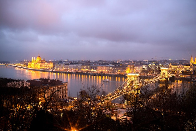 Budapest di notte