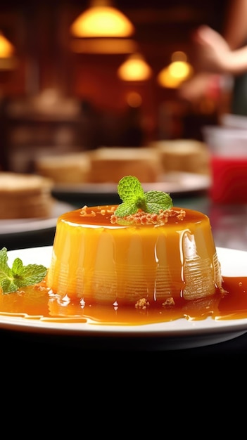 Budino al caramello al creme caramel