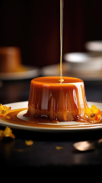 Budino al caramello al creme caramel