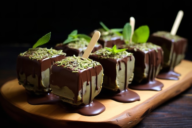 Budino al cioccolato con avocado, dessert vegano