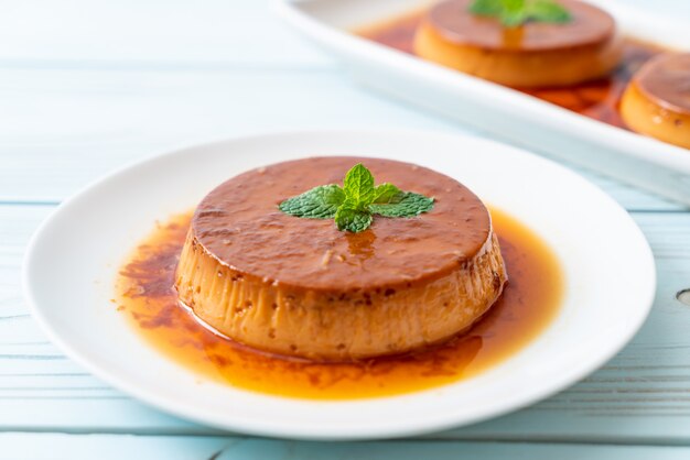 budino alla crema di caramello fatto in casa