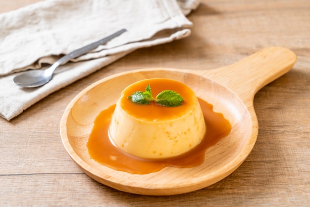 budino alla crema di caramello fatto in casa