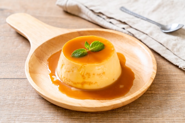 budino alla crema di caramello fatto in casa