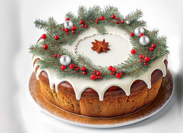 Budino di torta di Natale