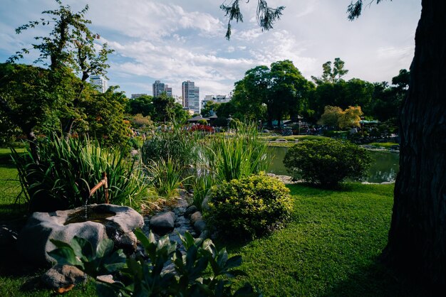 Buenos Aires Argentina 14 dicembre 2023 Il giardino giapponese di Buenos Aires Jardin Japones